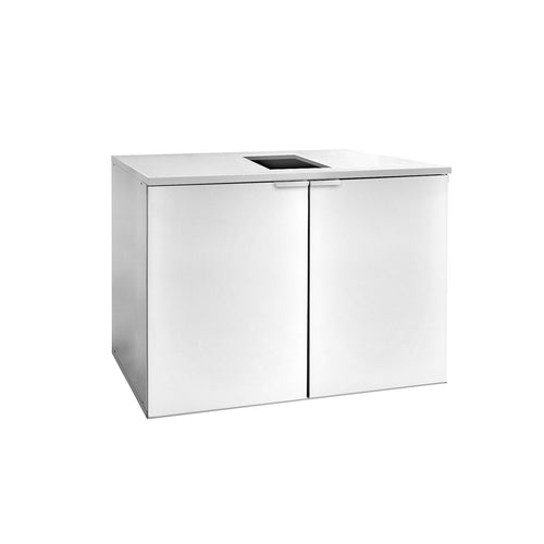 Tynnyrijäähdytin - kylmäkoneeton - 2 x 50 l tynnyriä - 1100x620 mm