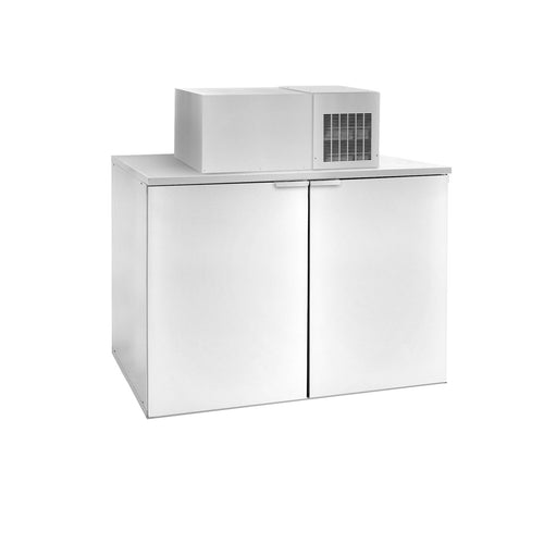 Tynnyrijäähdytin - omakoneinen - 2 x 50 l tynnyriä - 1100x620 mm