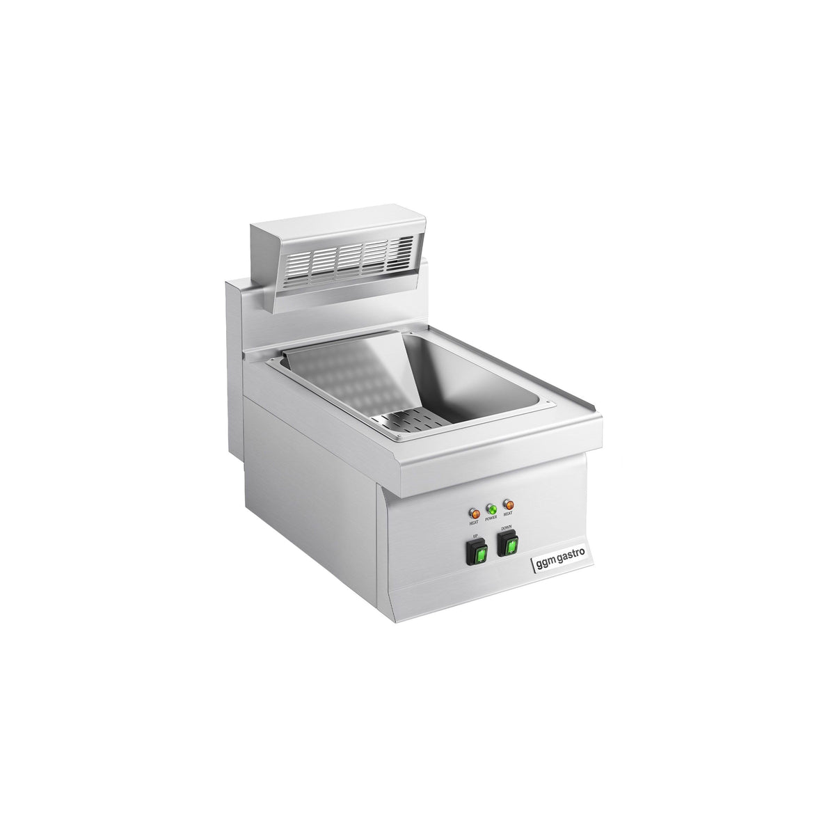 Electric Chip Scuttle - 1.17kW - 1x GN 1/2 - Countertop