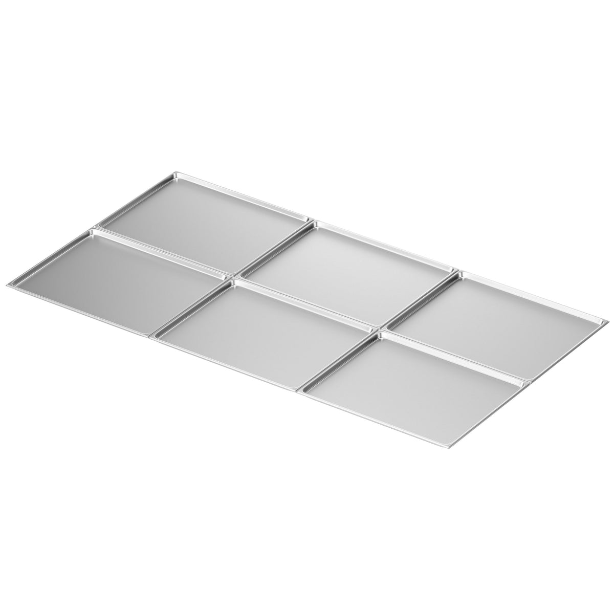 (6 kpl) GN‑vuoka GN 2/1 - 20 mm