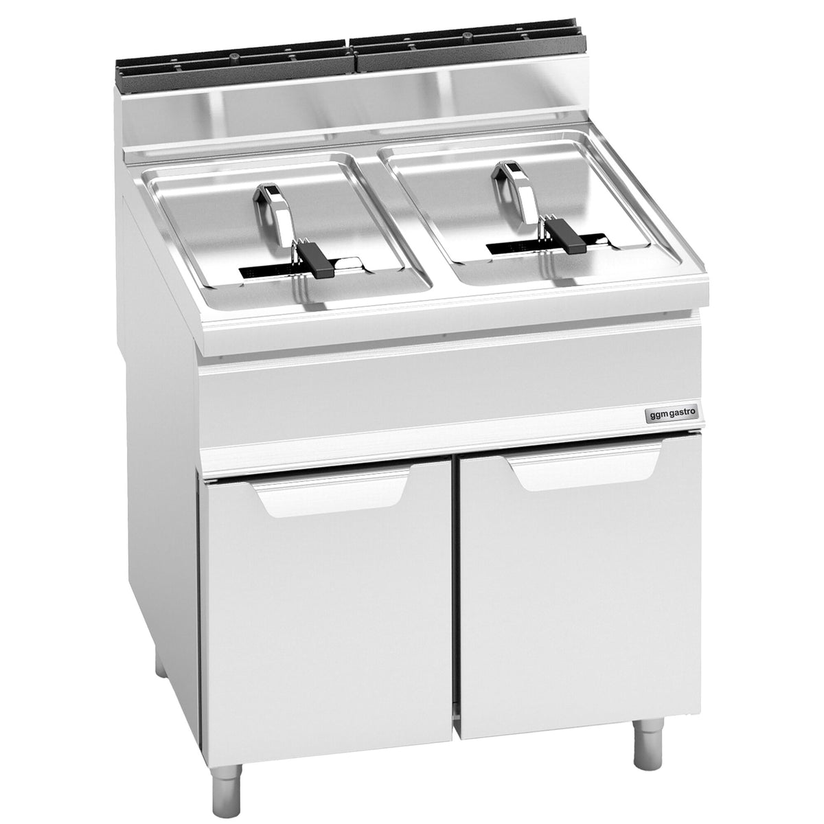 Kaksiosainen kaasurasvakeitin - 2 x 20 l - 33,0 kW