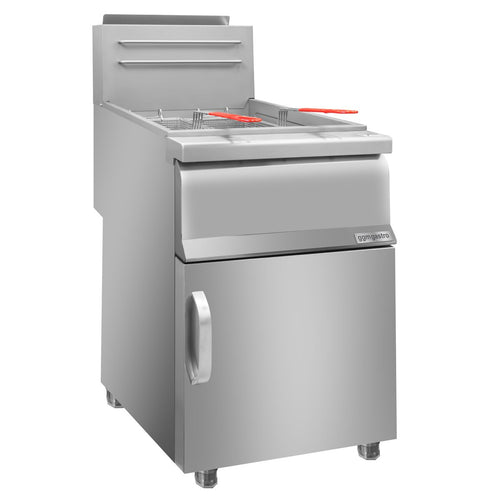 Kaasurasvakeitin - 30 l - 45,0 kW - tyhjennyshanalla