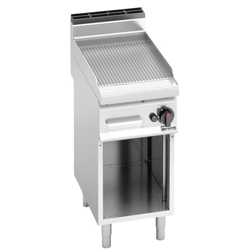Kaasupaistotaso - 6,9 kW - uritettu - Paistopinta-ala: 395x500 mm - sis. jalustan