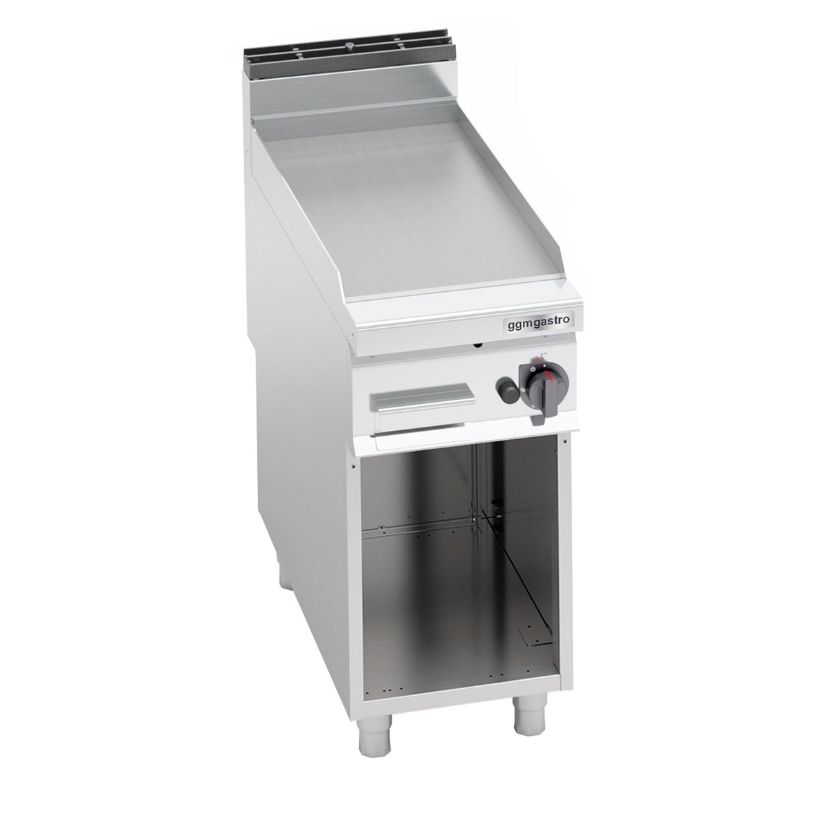 Kaasupaistotaso - 10 kW - sileä - Paistopinta-ala: 396x667 mm - sis. jalustan