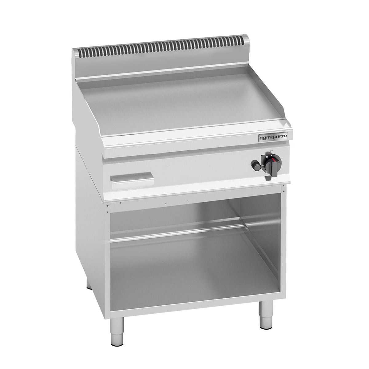 Kaasupaistotaso - 8 kW - sileä - Paistopinta-ala: 596x430 mm - sis. jalustan