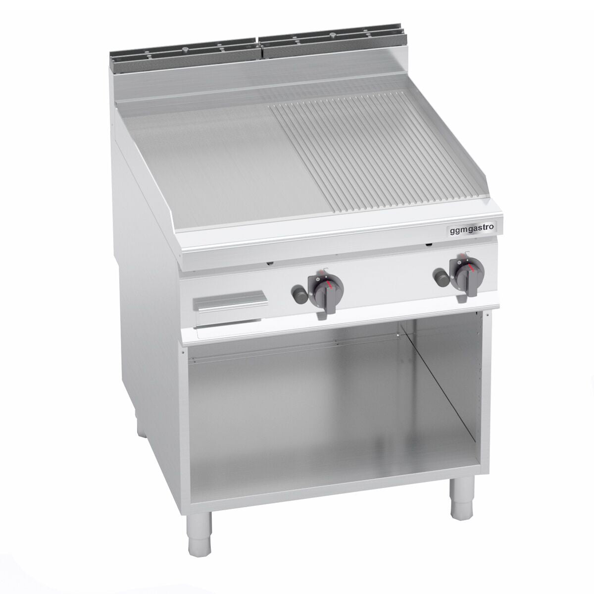 Kaasupaistotaso - 20 kW - sileä/uritettu - Paistopinta-ala: 796x667 mm - sis. jalustan