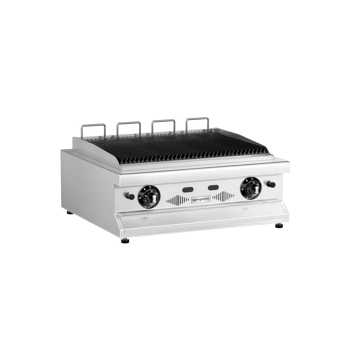 Vesigrilli (kaasu) - 10,4 kW - pöytämalli - syvyys 730 mm - Valurautaritilä
