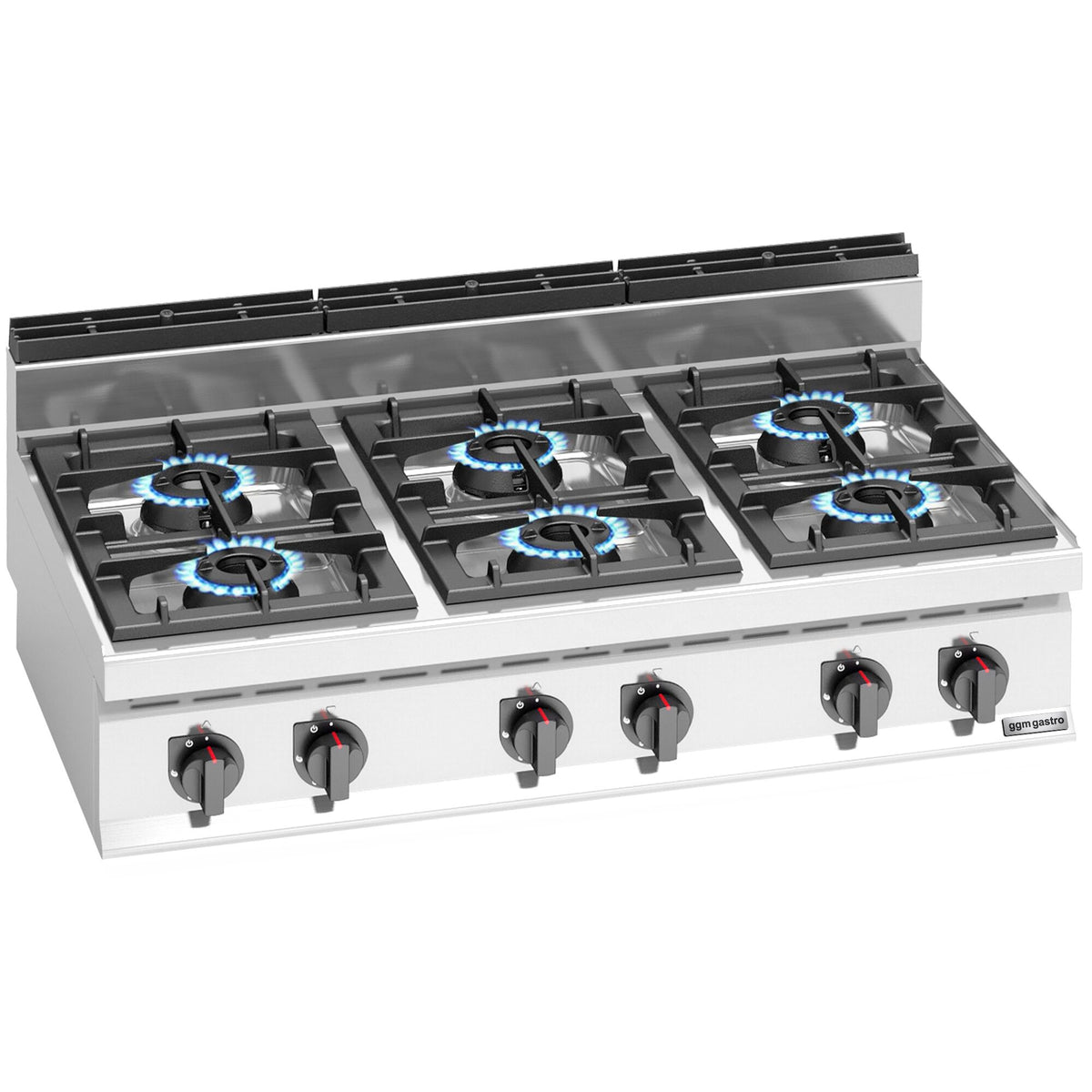 Kaasuliesi LORENZO 700 ‑sarja - 1200x714x460 mm - 42 kW - 6 poltinta - pöytämalli