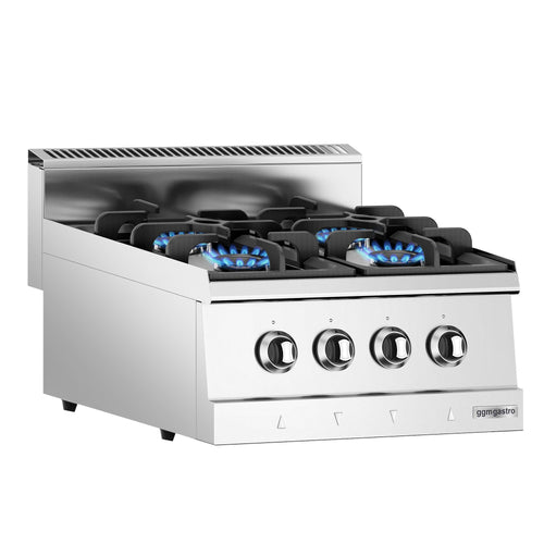 Kaasuliesi - 13,1 kW - 4 poltinta - pöytämalli