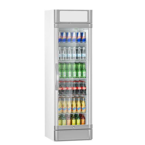 Juomakaappi - 595 mm - 347 l - 1 lasiovi - LED-sisävalo