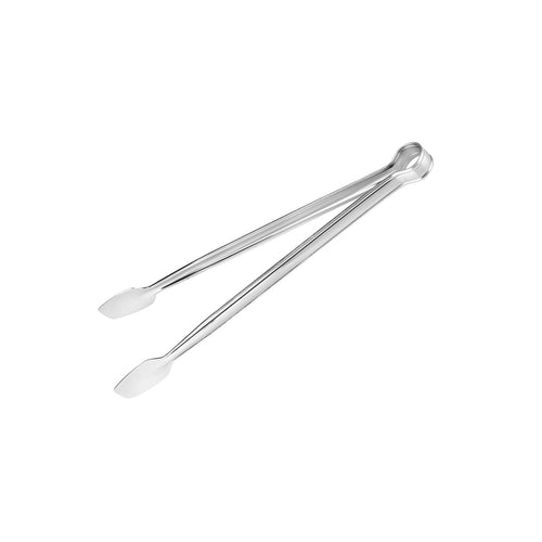 (4 pcs) Grill tongs - Length: 250mm - Stainless steel