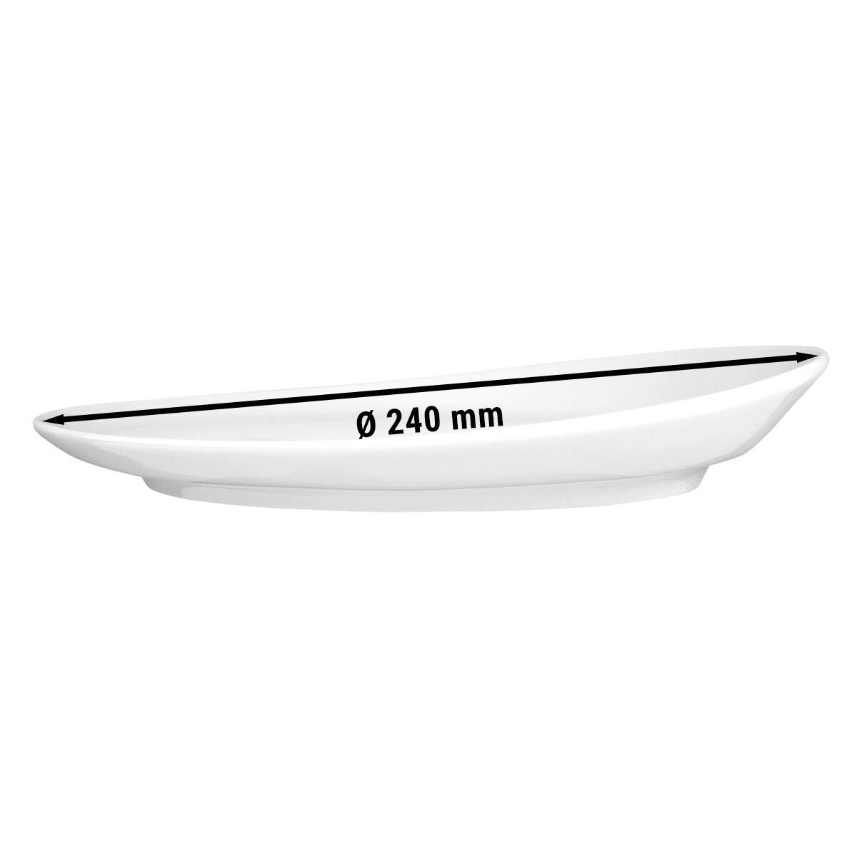 (6 kpl) SELTMANN WEIDEN | Gourmet lautanen litteä - Ø 240mm