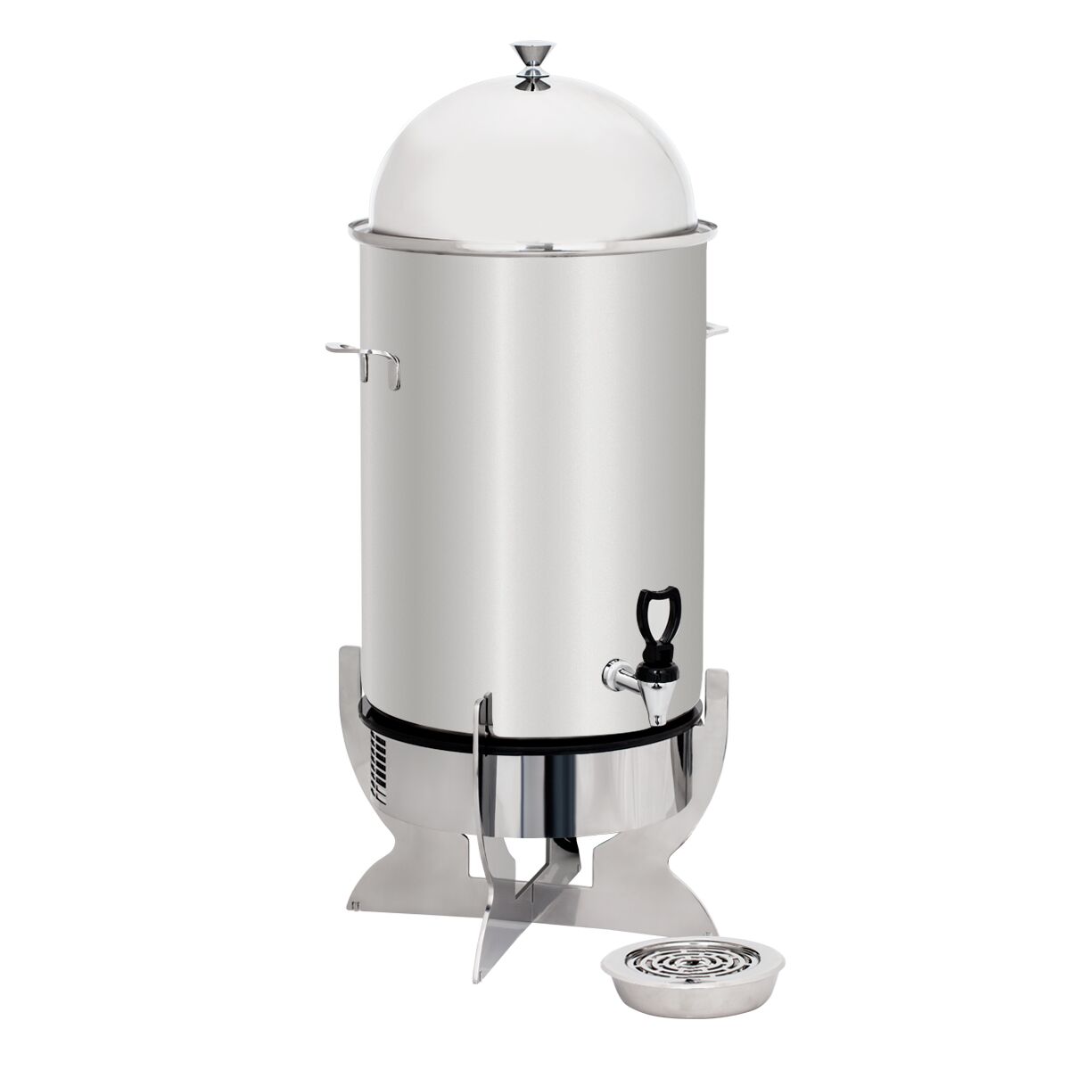 Kuumajuoma-annostelija - induktio - 5 l - 1,0 kW - Kromi - tippa-astia