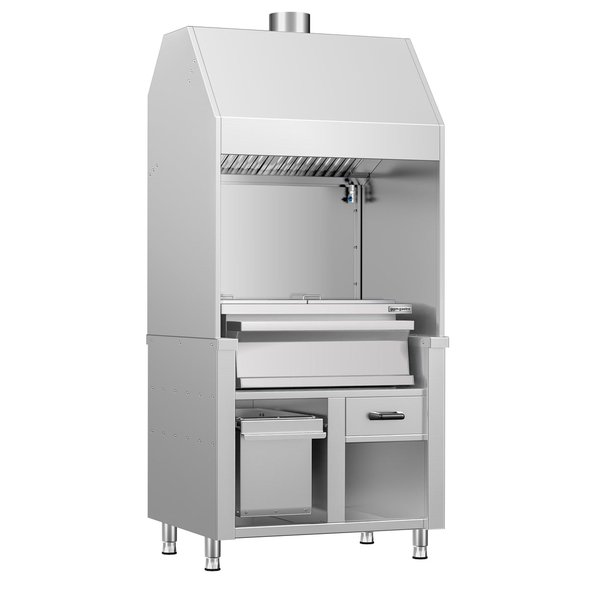 Charcoal Grill - 960mm - 2 grill grates