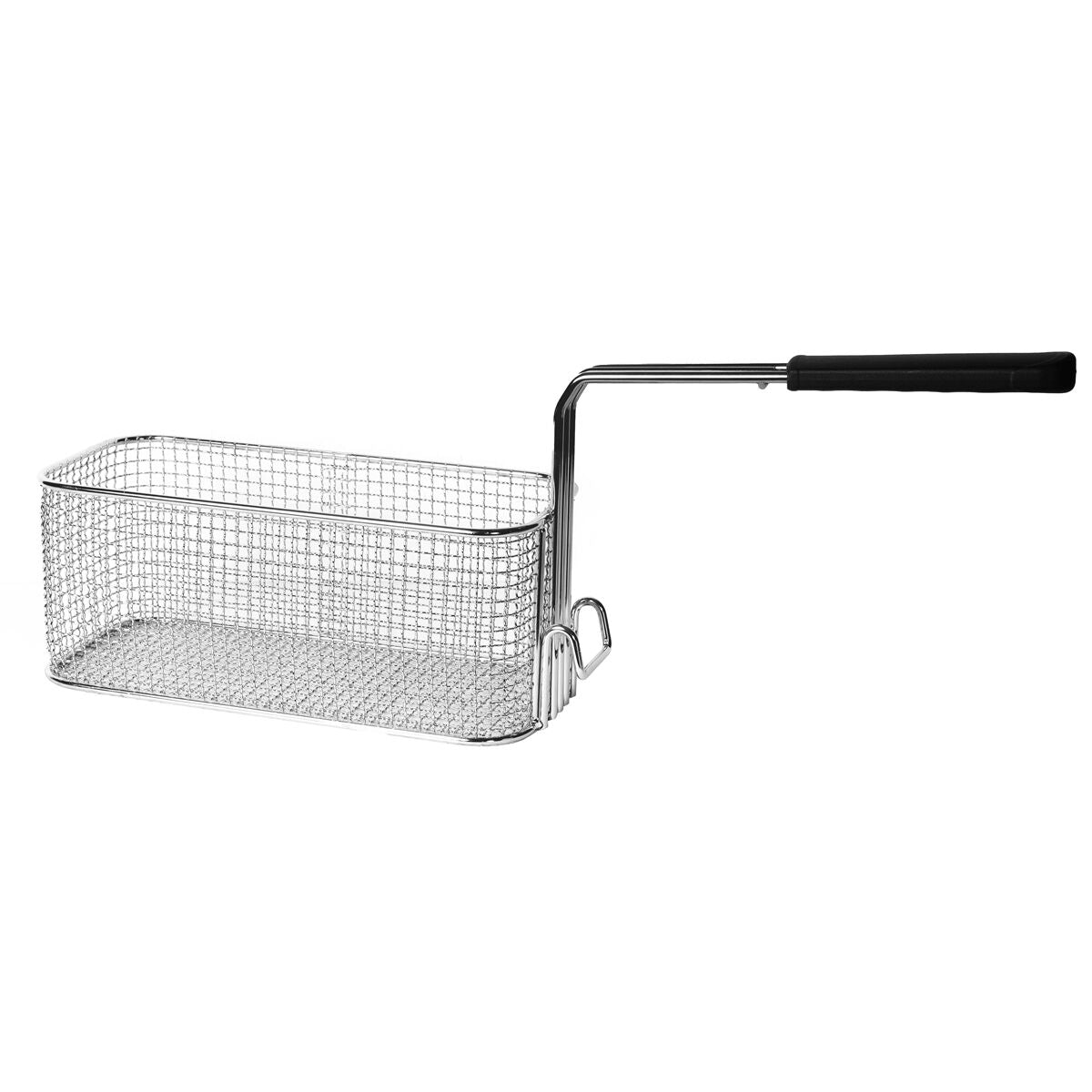 Fritteusenkori - 7,5 l; 280x125x115 mm - ruostumaton teräs; muovikahva - yhteensopiva: GFB479T-15, GFB879T-15+15
