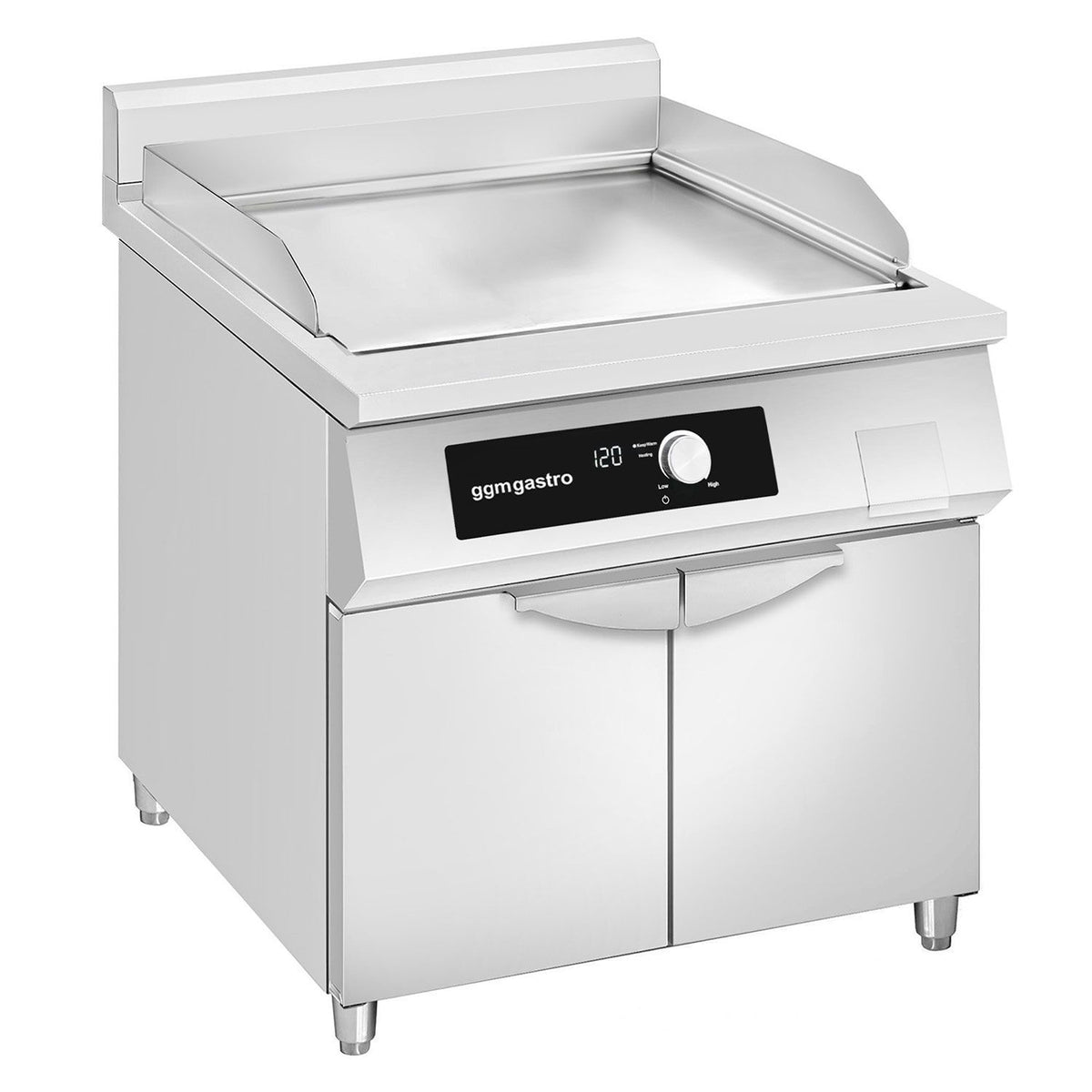 Induktiopaistotaso - 10 kW - sileä - sis. alakaapin, 2 ovea