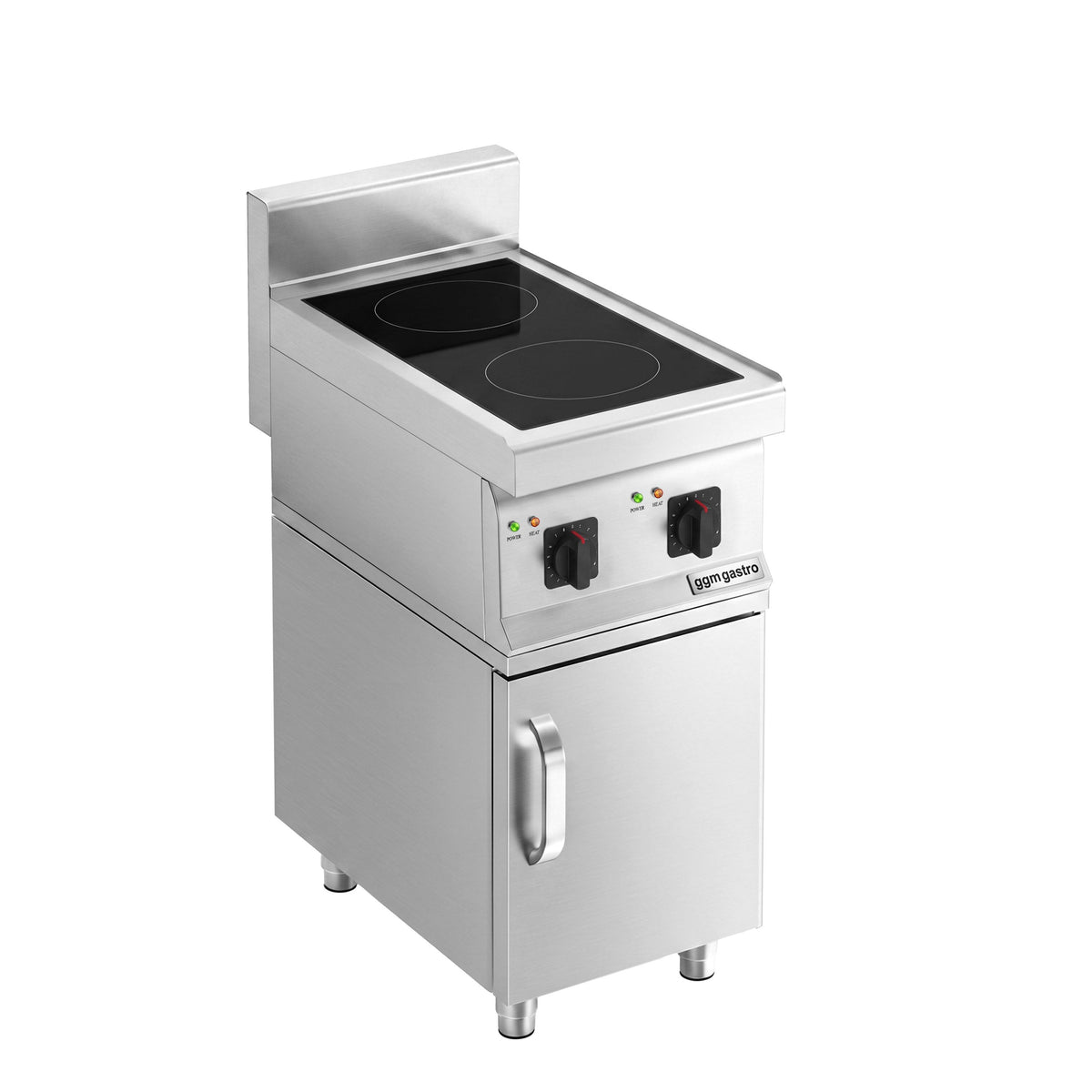 Induktiokeittotaso - 7 kW - 2 keittolevyä - sis. 1 luukun perusyksikön.