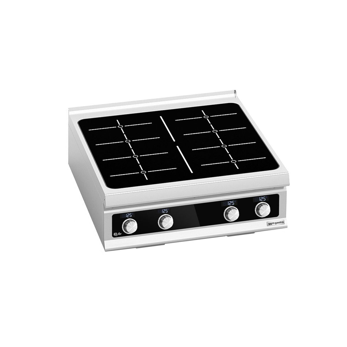 Induktioliesi - 28 kW - Bflex Digital - 4 keittoaluetta