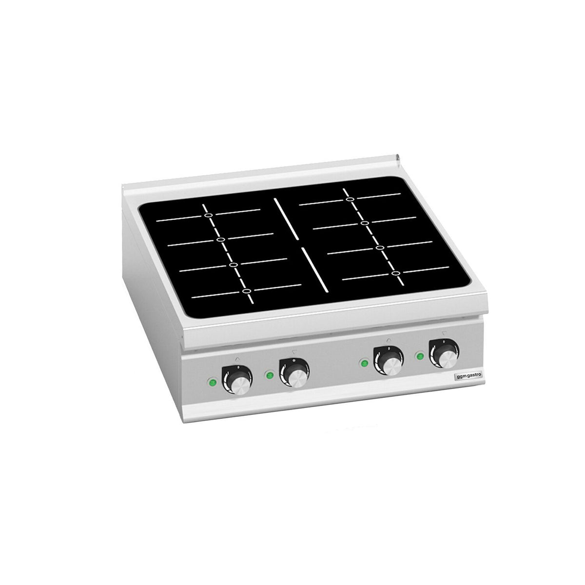 Induktioliesi - 28 kW - 4 keittoaluetta