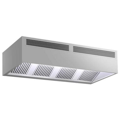 Induktio-seinähuuva (laatikkomalli) - 2 500 mm - ilman moottoria - suodattimella