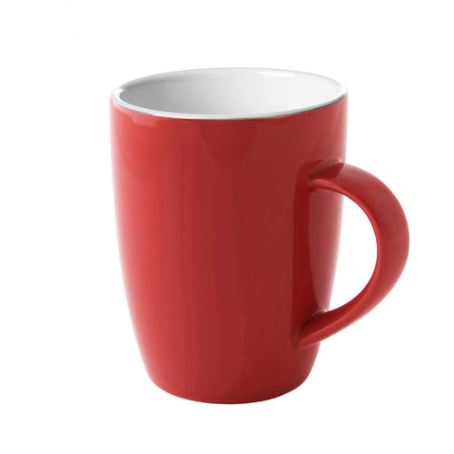 (6 kpl) Colors - Kahvikuppi - 180 ml - Punainen