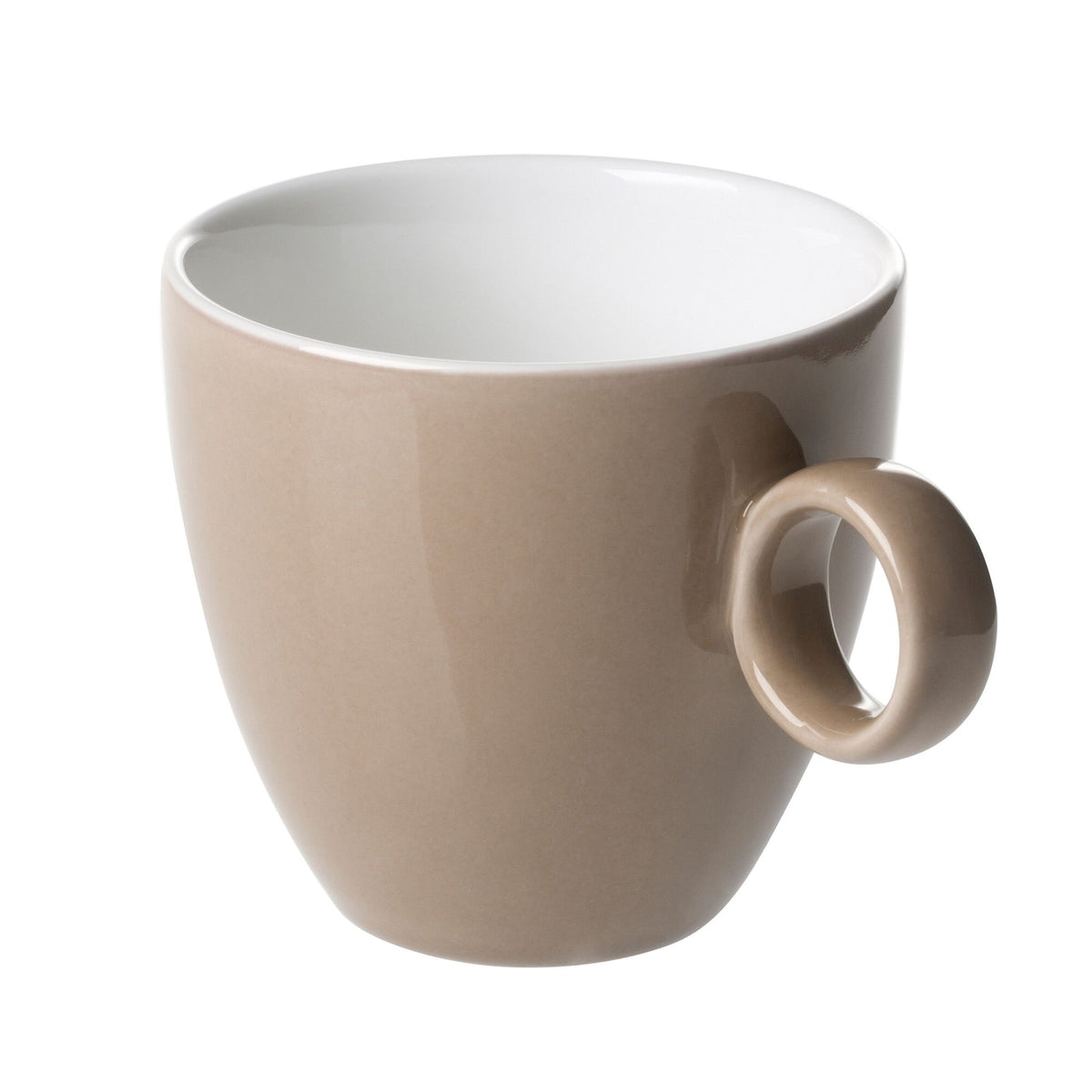 (6 kpl) Kaffeetasse - 170 ml - Ruskea