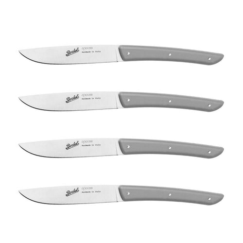 (4 kpl) BERKEL | Pihviveitsi - Harmaa - Terä: 110mm