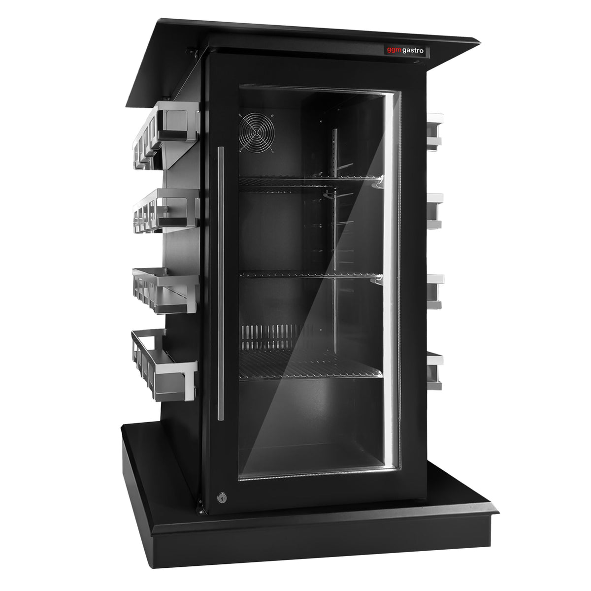 Juomakaappi - 820 mm - 110 l - 1 lasiovi - LED-sisävalo