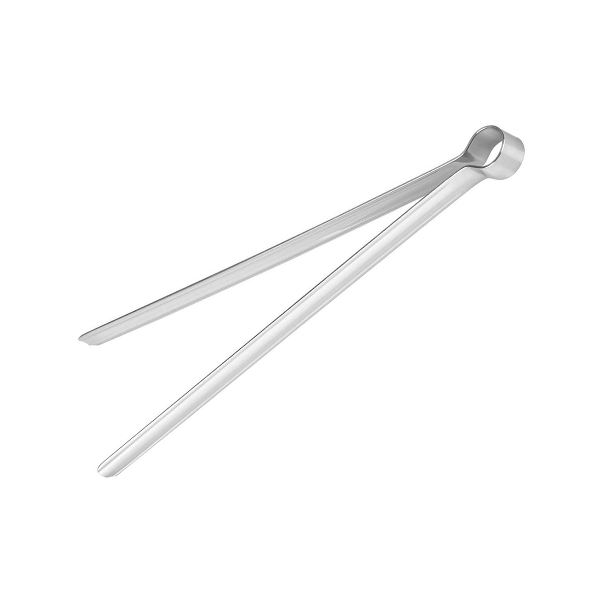 (4 pcs) Barbecue tongs - Length: 400mm - Stainless steel