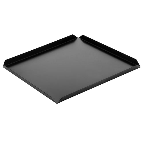 (5 pcs) Serving Platter - Aluminium - 170x170x10mm - Black - square