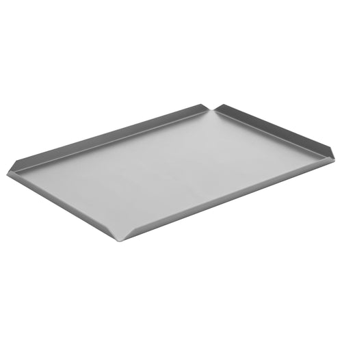 (5 pcs) Serving Platter - Aluminium - 400x100x10mm - Silver - rectangular