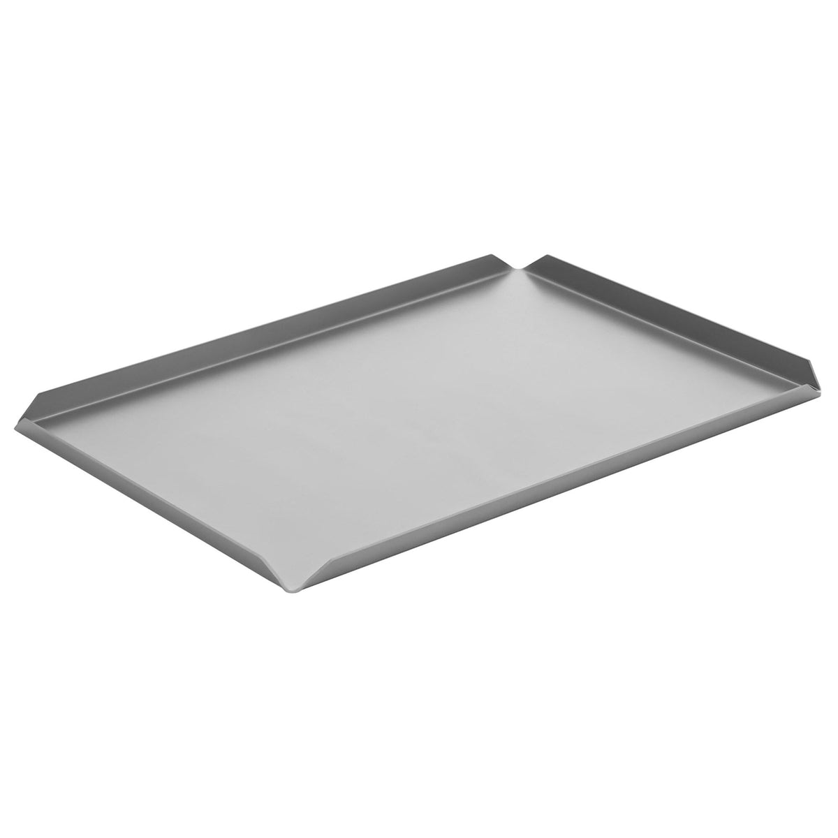 (5 kpl) Esillepanoalusta - Alumiini - 400x150x10 mm - hopea