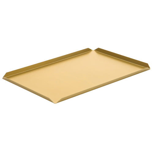 (5 pcs) Serving Platter - Aluminium - 500x100x10mm - Champagne
