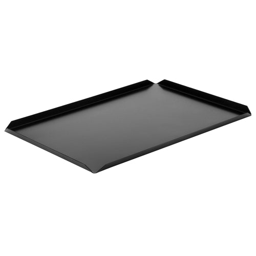 (5 pcs) Serving Platter - Aluminium - 500x100x10mm - Black