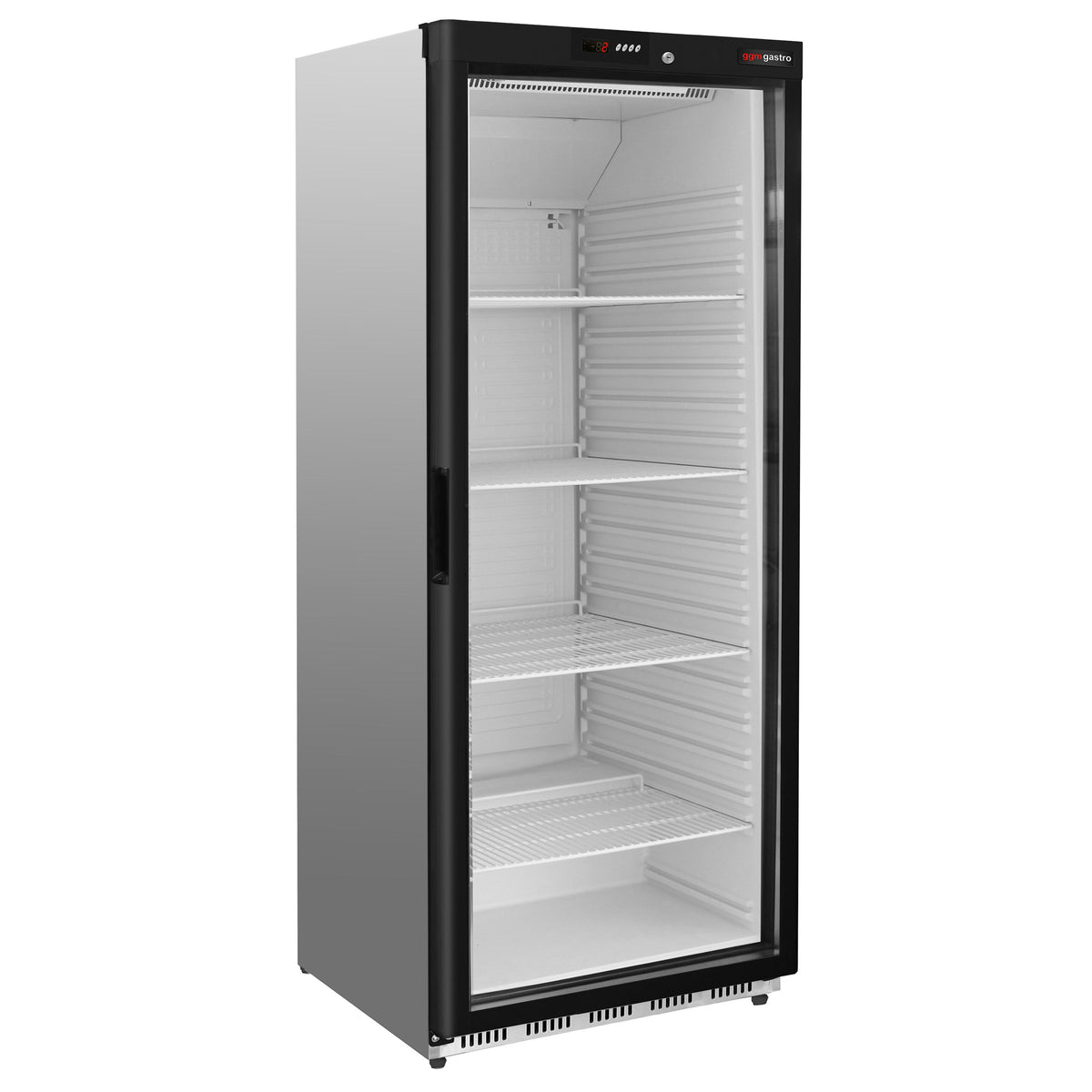 RST-kylmäkaappi PREMIUM - 600 l - +2…+8 °C - mitat 1 lasiovi - digitaalinen termostaatti, automaattinen sulatus