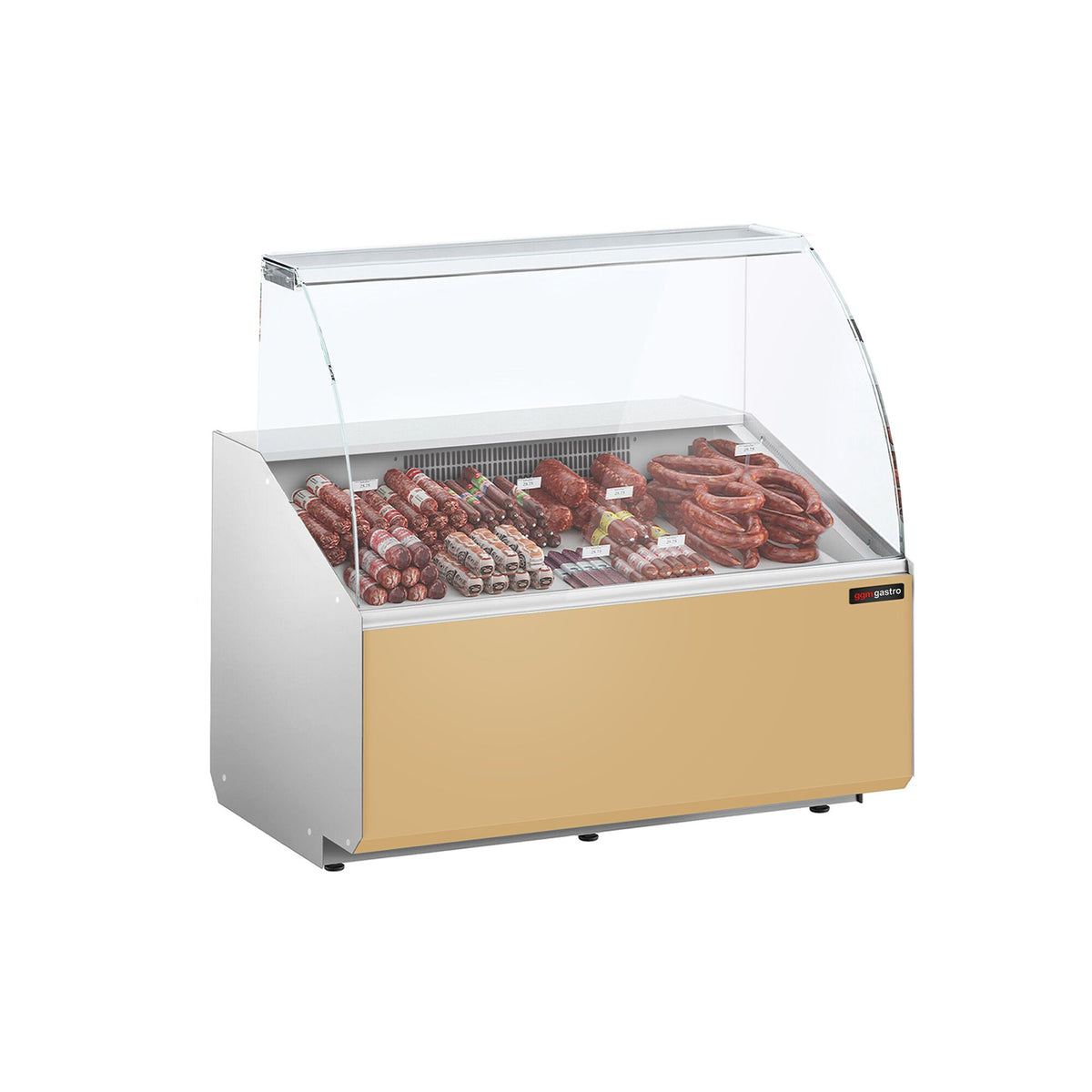 Kylmätiski - 944x979 mm - 200 l - Väri beige - 1 ovea - etulasi Suora