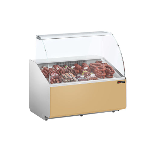 Kylmätiski - 944x979 mm - 200 l - Väri beige - 1 ovea - etulasi Suora