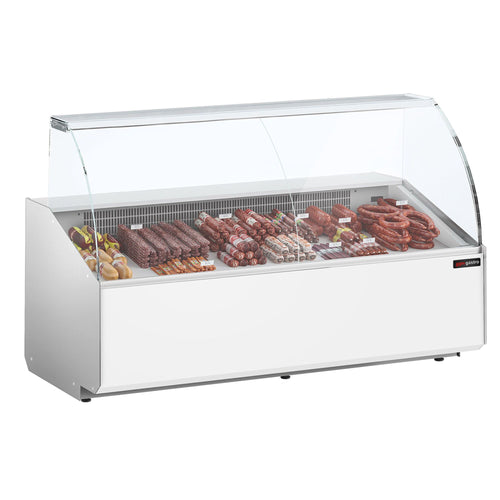 Kylmätiski - 2506x979 mm - 512 l - Väri valkoinen - 4 ovea