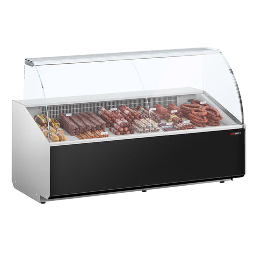 Serve Over Counter - 2506mm - black front - capacity 512 litres