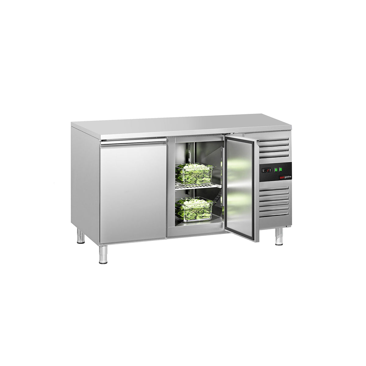 Kylmäpöytä ECO - 1360x700 mm - 2 ovea