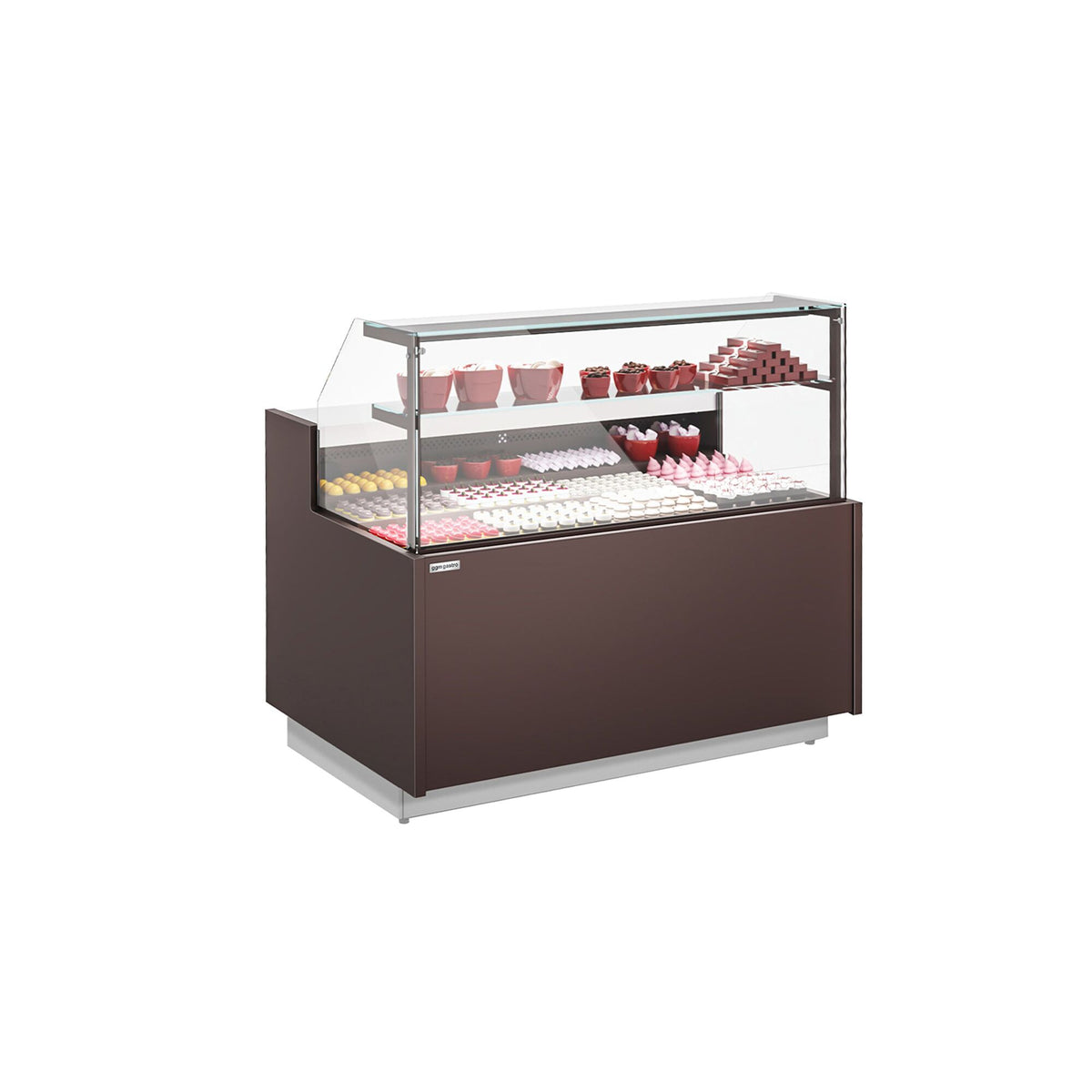 Kylmätiski RIGA - 1370x990 mm - 138 l - 2 ovea - 2 hyllyä
