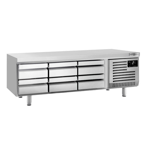 Kylmäalakaappi vetolaatikoilla PREMIUM PLUS - -2 - 8 °C - 2000 mm - 310 l - 6 vetolaatikkoa - 6 x GN 1/1