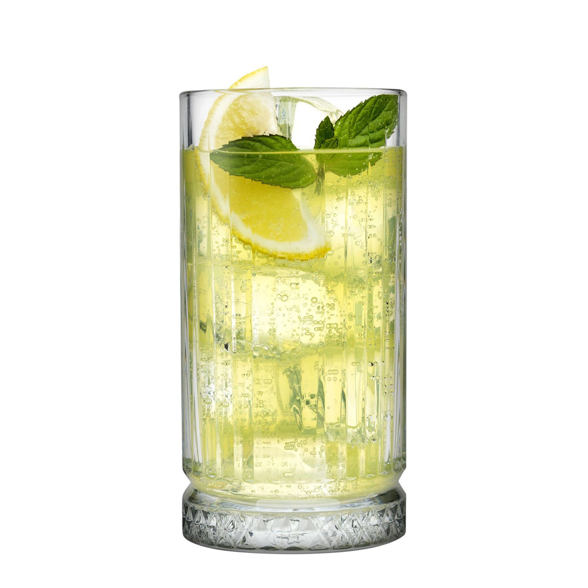 (4 kpl) Long drink ‑lasi – ELYSIA – 445 ml – kirkas