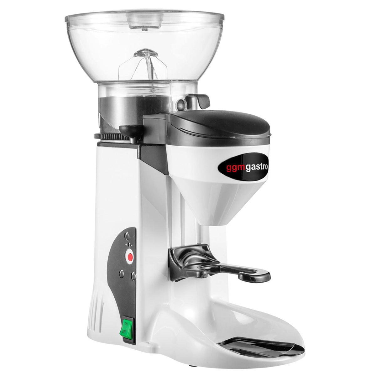Espressomylly - 1 kg - Melutaso 63 dB - Suora annostelu - Valkoinen