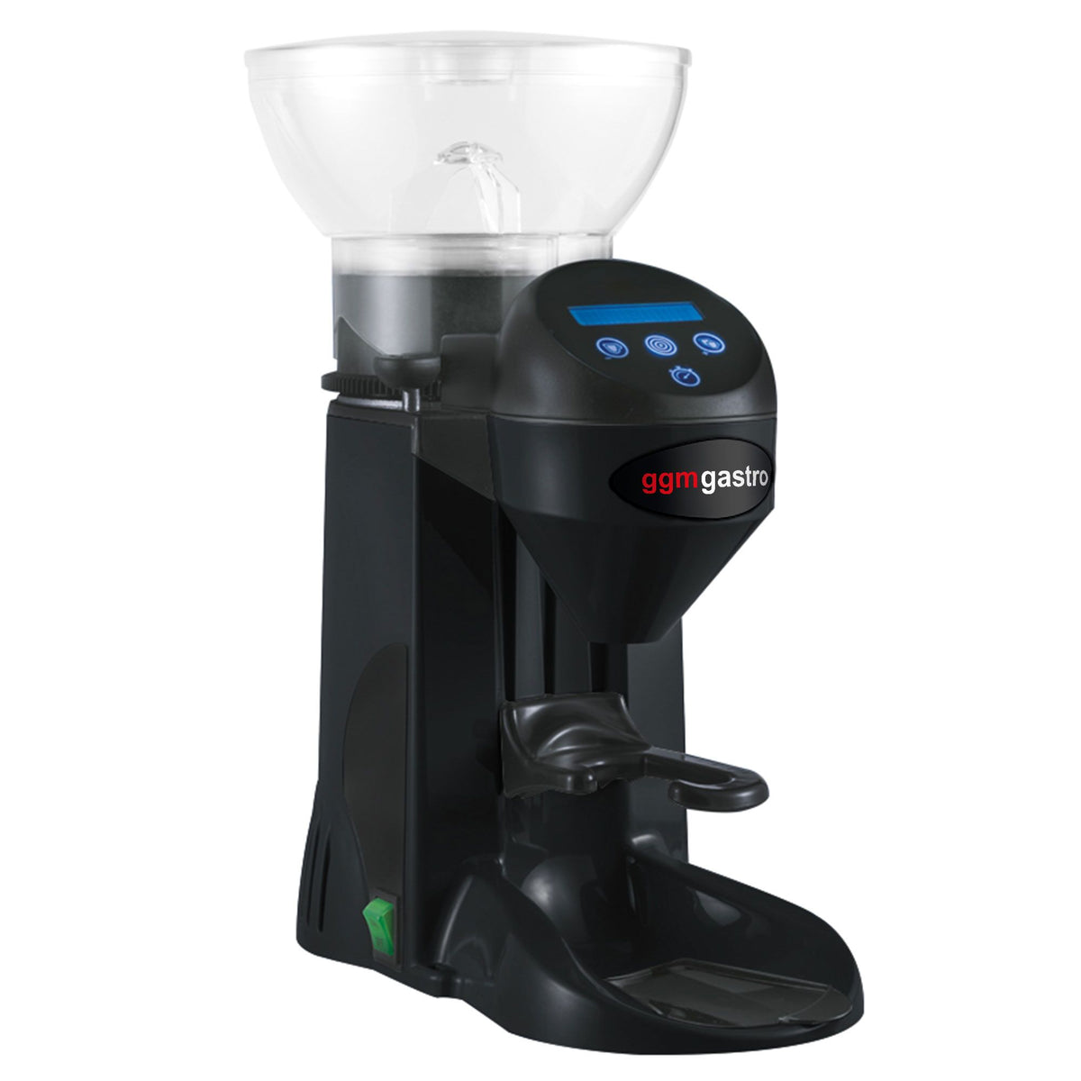 Commercial Coffee Grinder - 1kg - with Dispenser (Doser) - Black