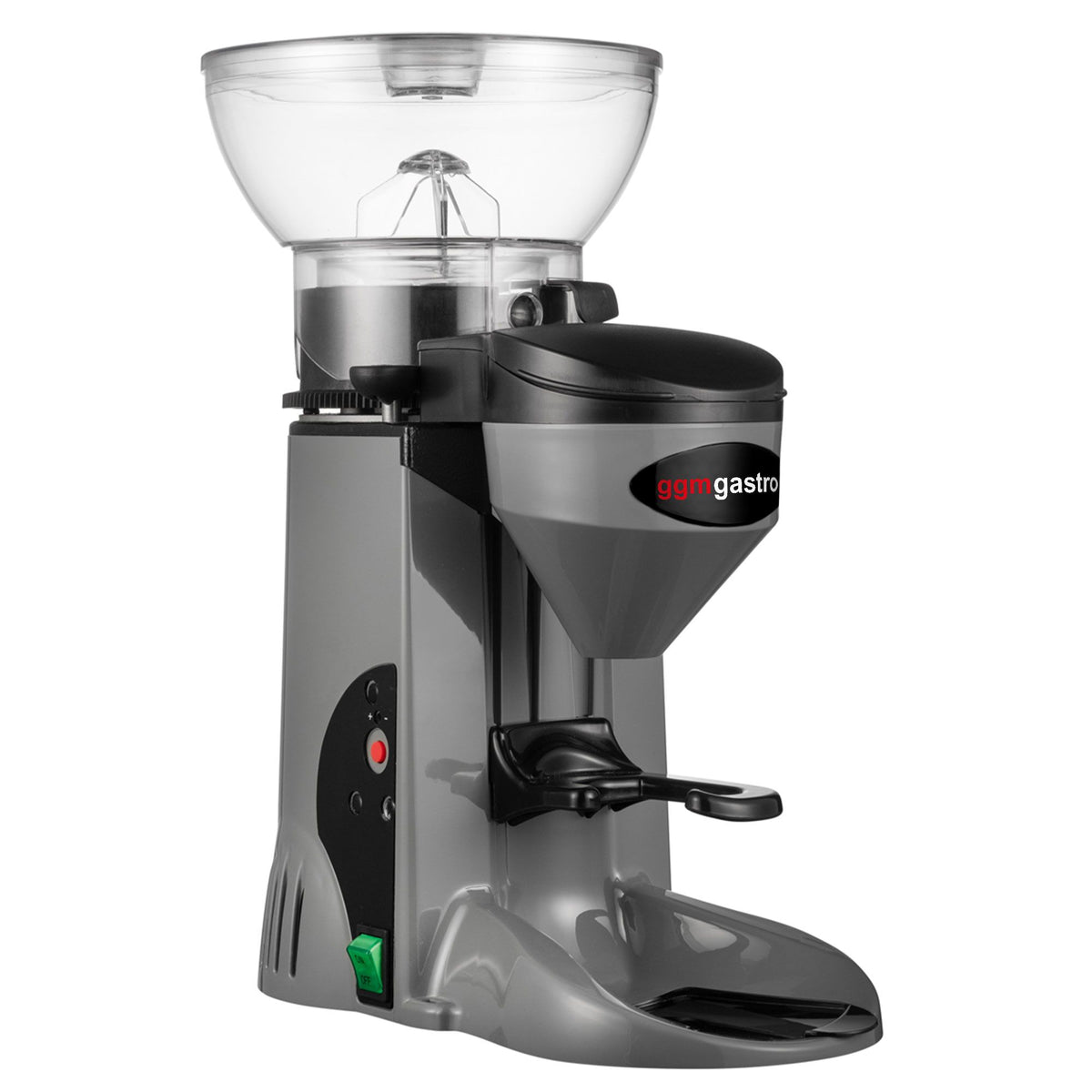 Espressomylly - 1 kg - Melutaso 77 dB - Suora annostelu - Harmaa