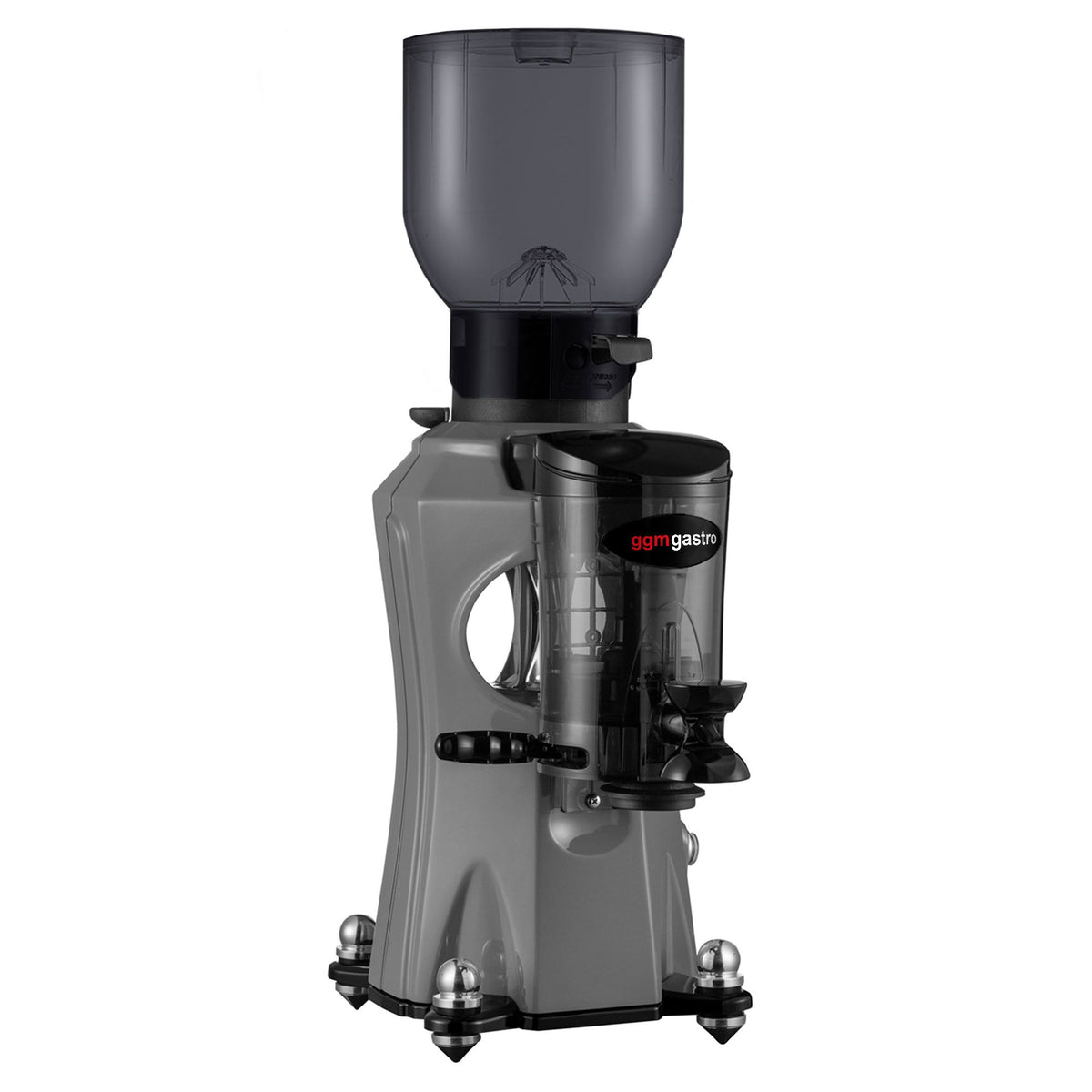 Espressomylly - 2 kg - Melutaso 45 dB - Annostelijalla - Harmaa