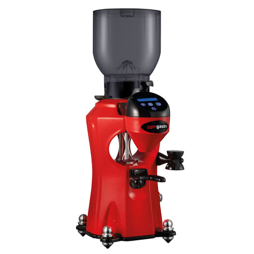 Espressomylly - 2 kg - Melutaso 45 dB - Automaattinen annostelu - Punainen