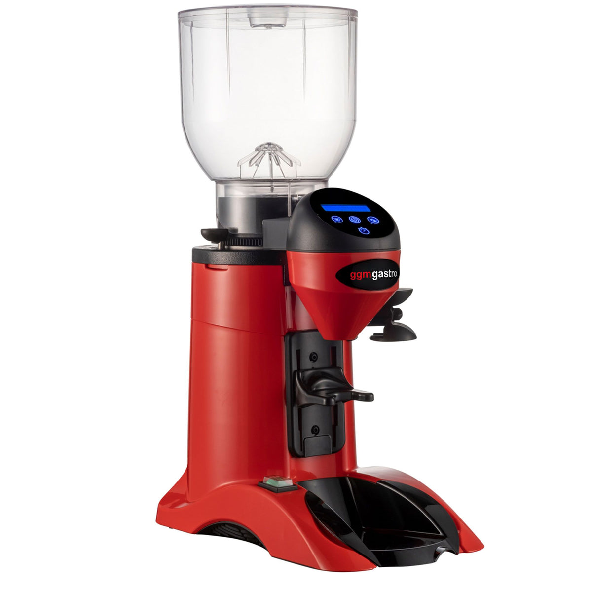 Espressomylly - 2 kg - Melutaso 77 dB - Automaattinen annostelu - Punainen