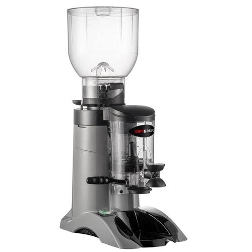 Espressomylly - 2 kg - Melutaso 63 dB - Annostelijalla - Harmaa